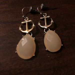 Anchor earrings